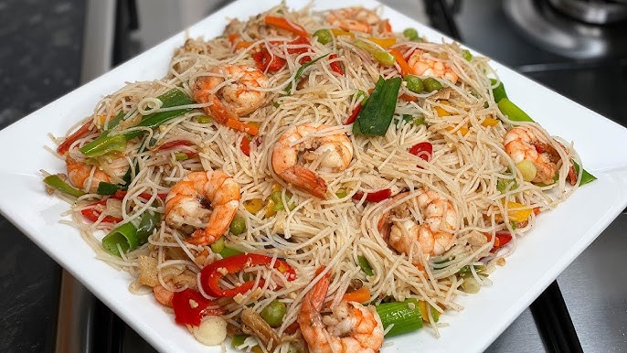 Fried-Rice-Noodles-with-Prawn - ThaiMantra Pattaya Fried-Rice-Noodles-with-Prawn