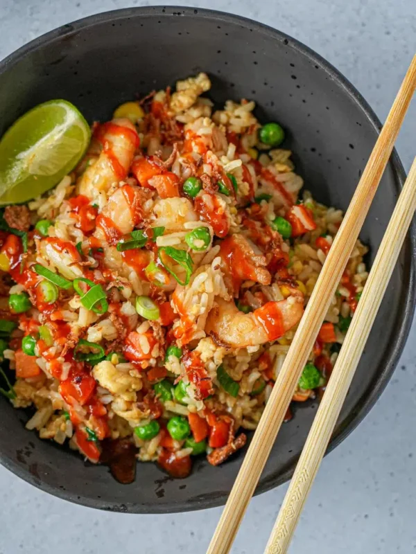 Fried-Rice-with-Chili-Paste-&-Prawn - ThaiMantra Pattaya Fried-Rice-with-Chili-Paste-&-Prawns