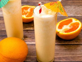 Orange-Milkshake