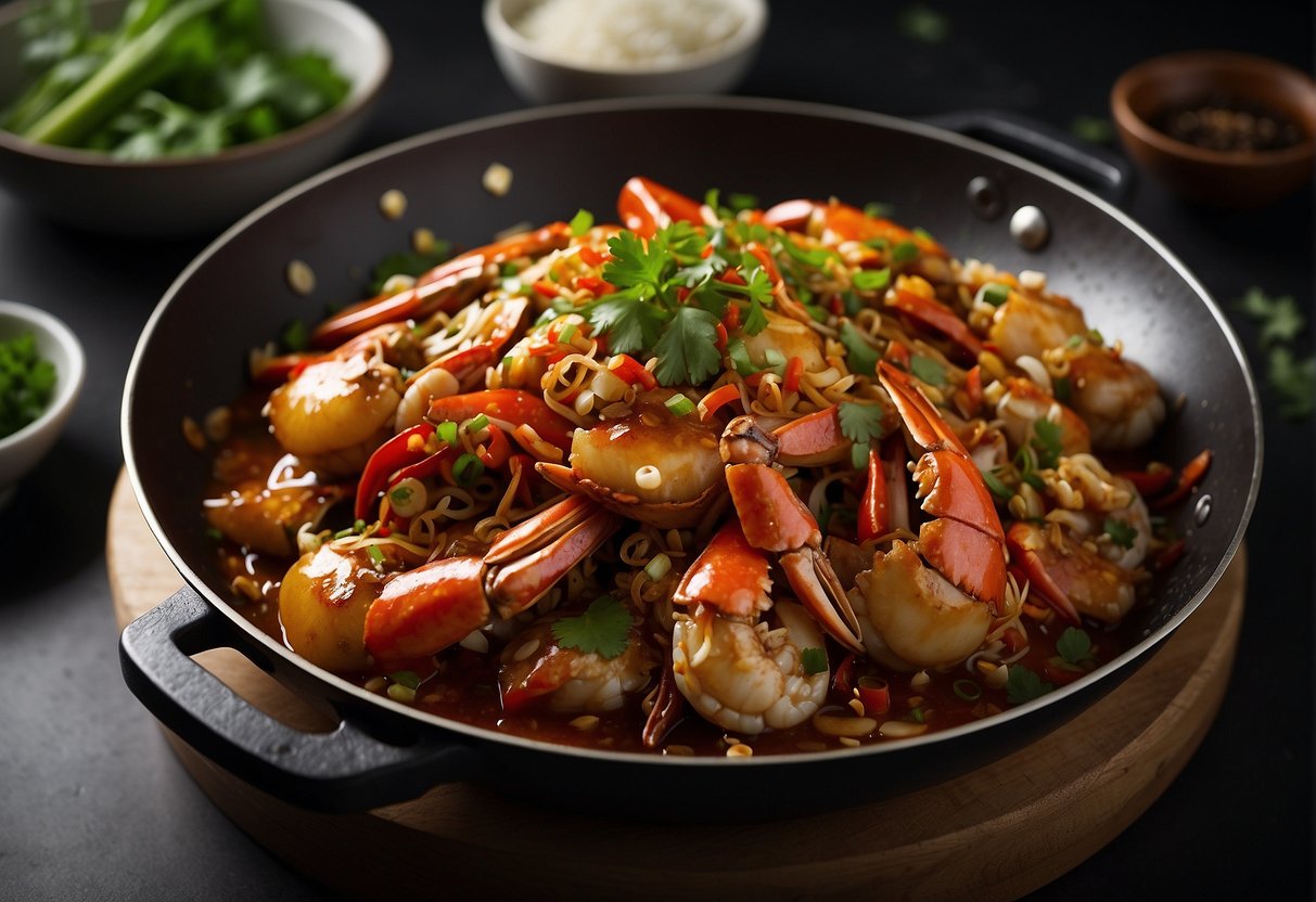 Stir-Fried-Crab-with-Chili-Paste - ThaiMantra Pattaya Stir-Fried-Crab-with-Chili-Paste