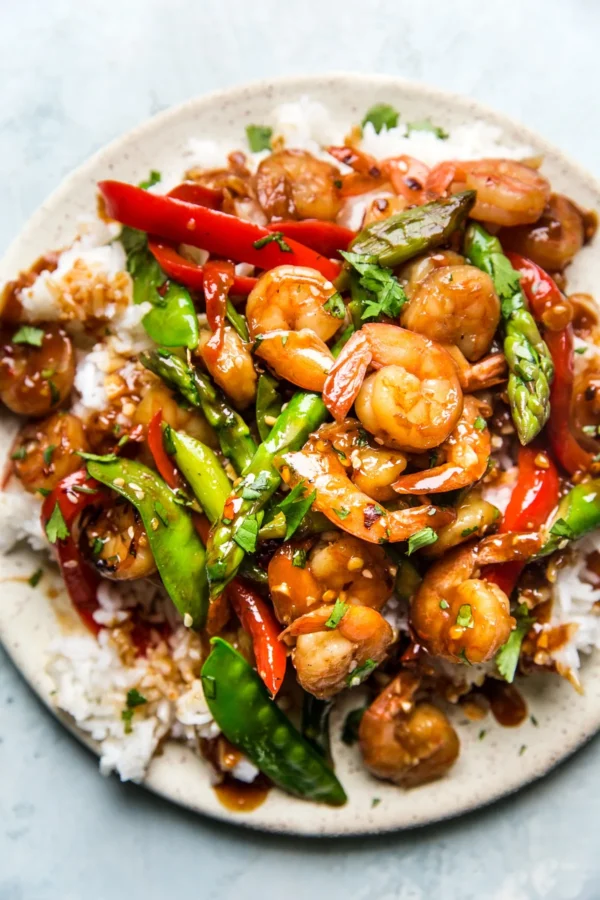 Stir-Fried-Prawns-with-Garlic - ThaiMantra Pattaya Stir-Fried-Prawns-with-Garlic